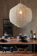 Round Gray Pendant Lamp | Dutchbone Meezan | Oroatrade.com