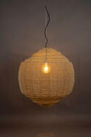 Round Gray Pendant Lamp | Dutchbone Meezan | Oroatrade.com