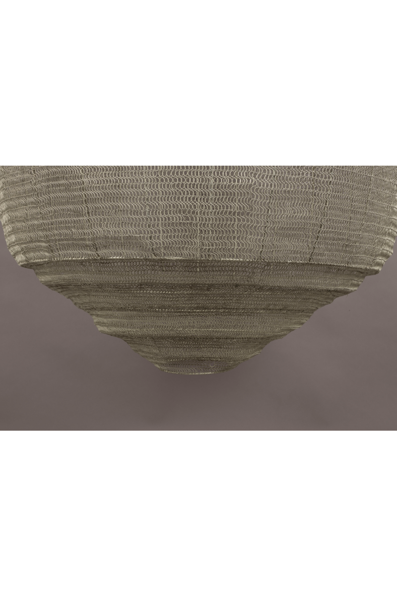 Round Gray Pendant Lamp | Dutchbone Meezan | Oroatrade.com