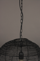 Round Black Pendant Lamp | Dutchbone Meezan | Oroatrade.com