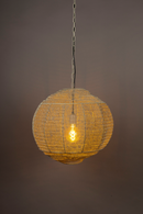 Round Gray Pendant Lamp | Dutchbone Meezan | Oroatrade.com