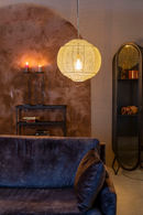 Round Gray Pendant Lamp | Dutchbone Meezan | Oroatrade.com