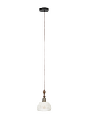 White Ceramic Pendant Lamp | Dutchbone Poppy | Oroatrade.com