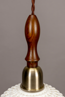 White Ceramic Pendant Lamp | Dutchbone Poppy | Oroatrade.com