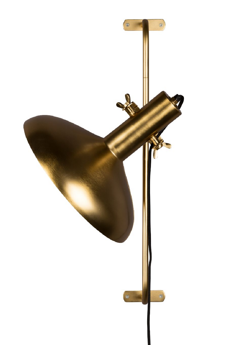 Adjustable Brass Wall Sconce | Dutchbone Karish | Oroatrade.com