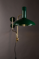 Adjustable Green Wall Sconce | Dutchbone Devi | Oroatrade.com