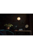 Frosted Glass Globe Wall Lamp | Dutchbone Bulan | Oroatrade.com