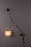 Frosted Glass Globe Wall Lamp | Dutchbone Bulan | Oroatrade.com