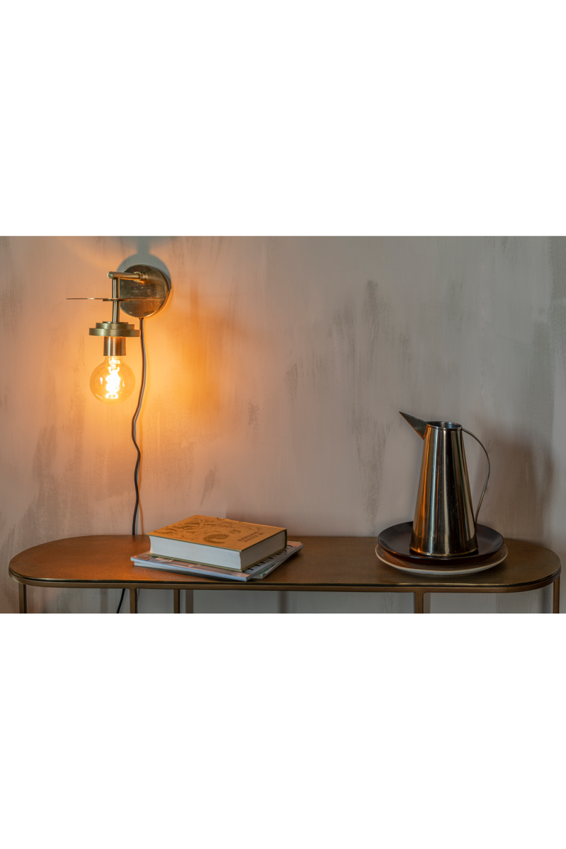 Bronze Classic Wall Lamp | Dutchbone Aden | Oroatrade.com