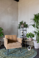 Round Green Area Rug 70" | Dutchbone Bodega | Oroatrade.com