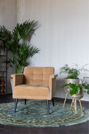 Round Green Area Rug 70" | Dutchbone Bodega | Oroatrade.com