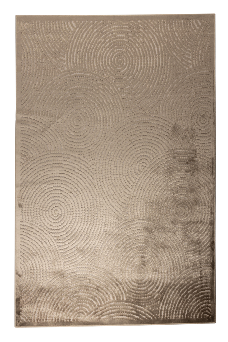 Beige Patterned Carpet | Dutchbone Dots | Oroatrade.com