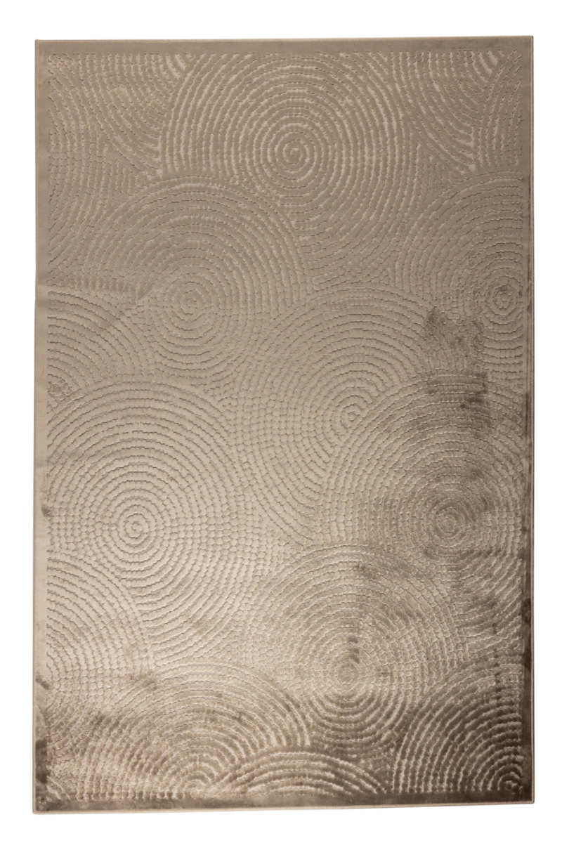 Beige Patterned Carpet | Dutchbone Dots | Oroatrade.com