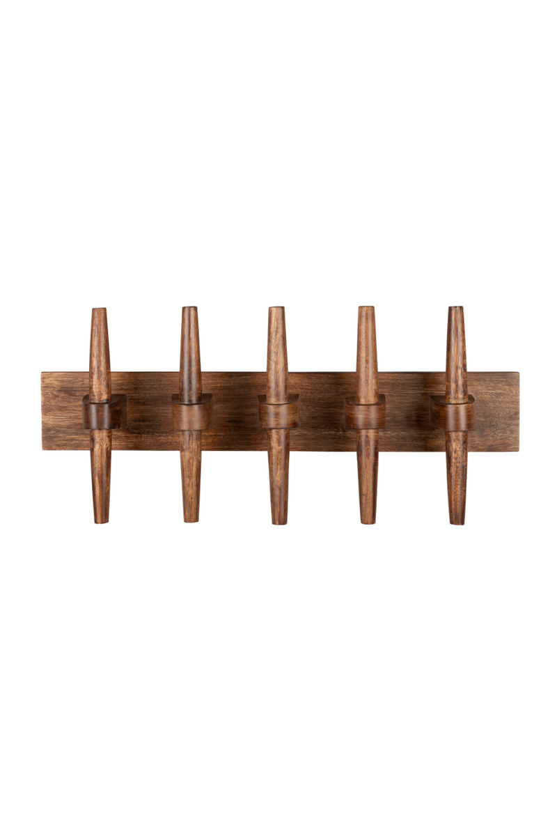 Lacquered Wood Wall Coat Rack | Dutchbone Jakub | Oroatrade.com