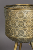 Brass Tripod Plant Stand L | Dutchbone Botanique | Oroatrade.com