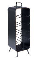 Gray Metal Wine Rack | Dutchbone Stalwart | Oroatrade.com