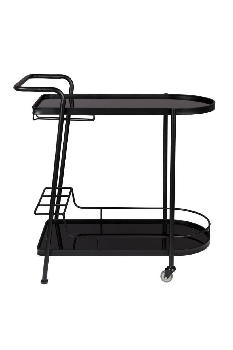 Black Wheeled Trolley | Dutchbone Giulia | Oroatrade.com