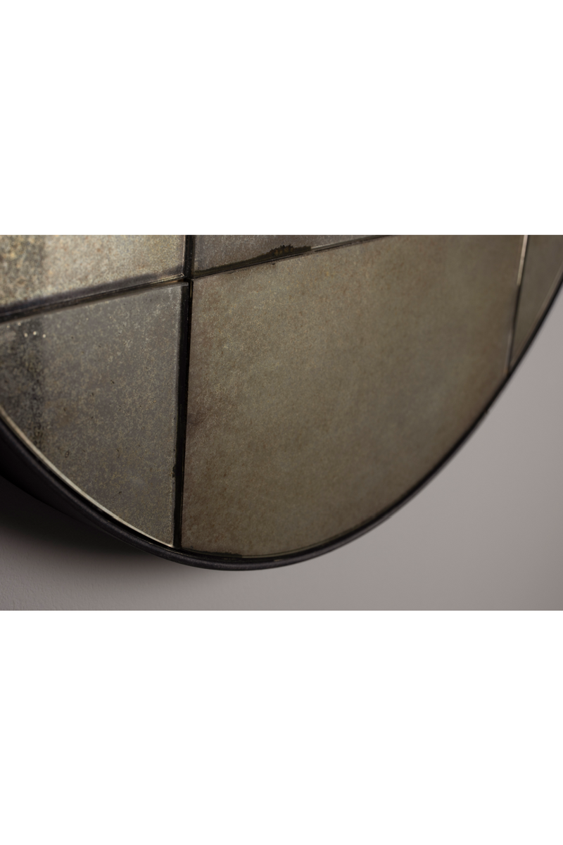 Round Vintage Mirror | Dutchbone Mado | Oroatrade.com