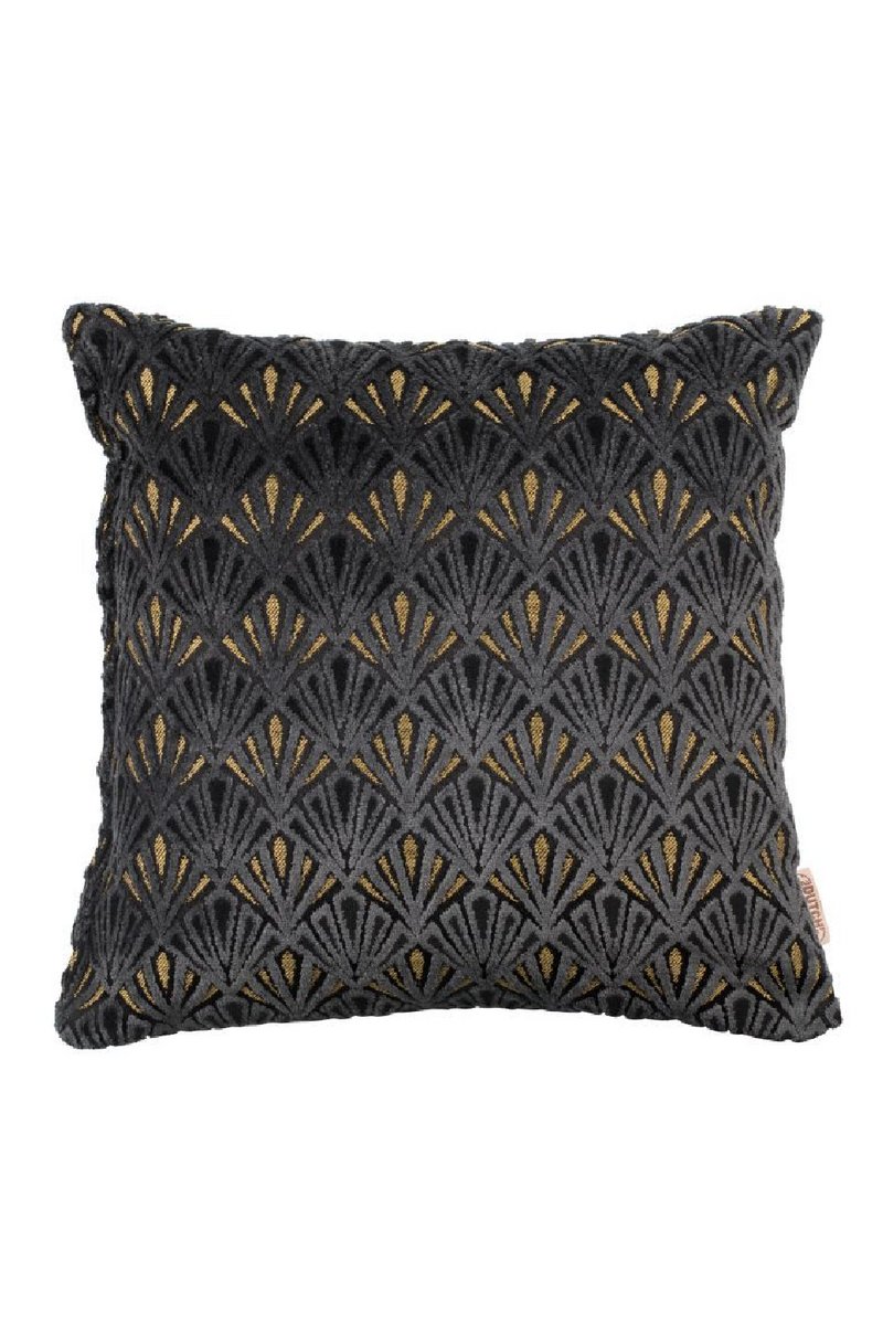 Gold Velvet Pillow (2) | Dutchbone Daisy | Oroatrade.com