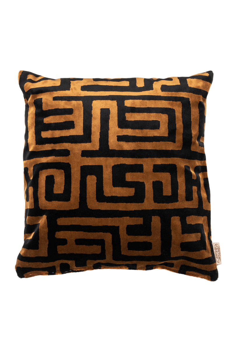 Maze Patterned Throw Pillows (2) | Dutchbone Lane | Oroatrade.com