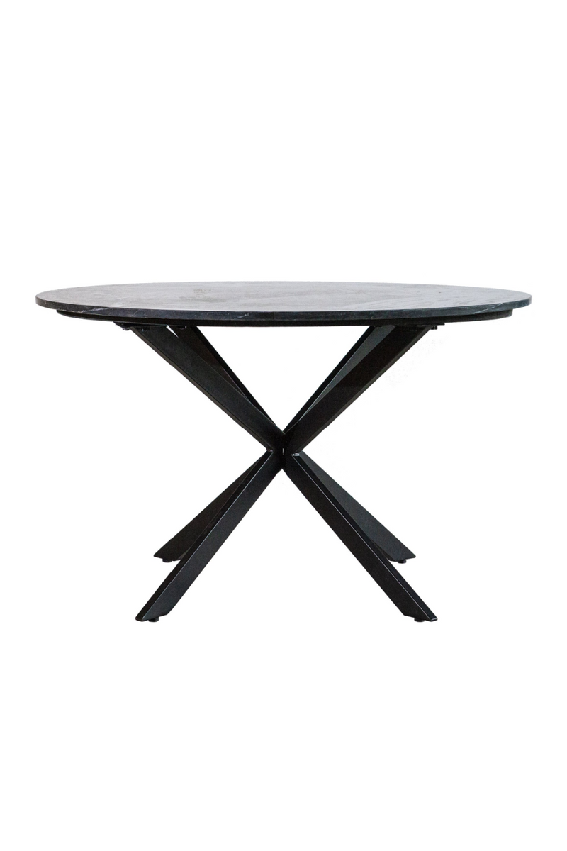 Round Black Marble Dining Table | Eleonora Remy | Oroatrade.com