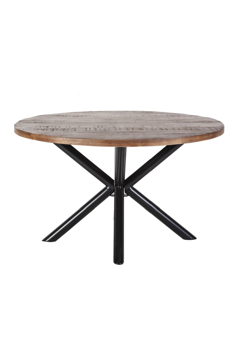 Round Wooden Dining Table (S) | Eleonora Mango | Oroatrade.com