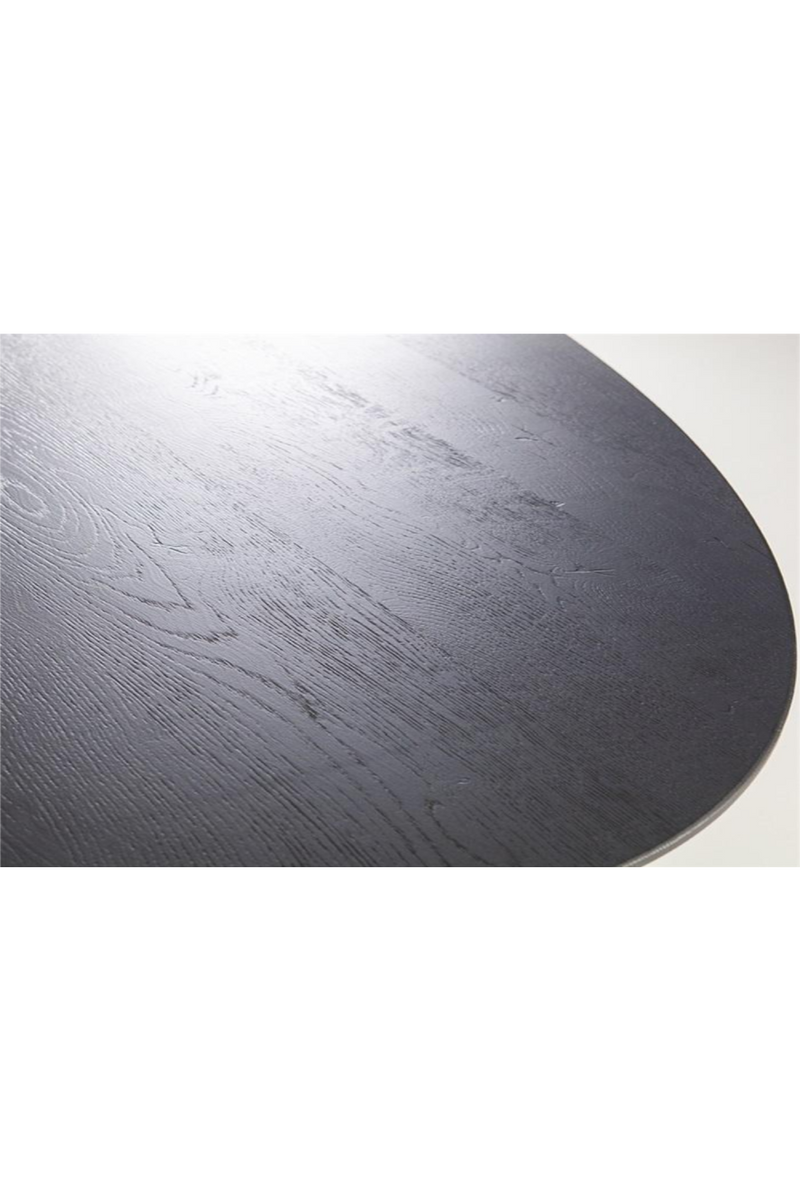 Black Oval Dining Table M | Eleonora Siera | Oroatrade.com