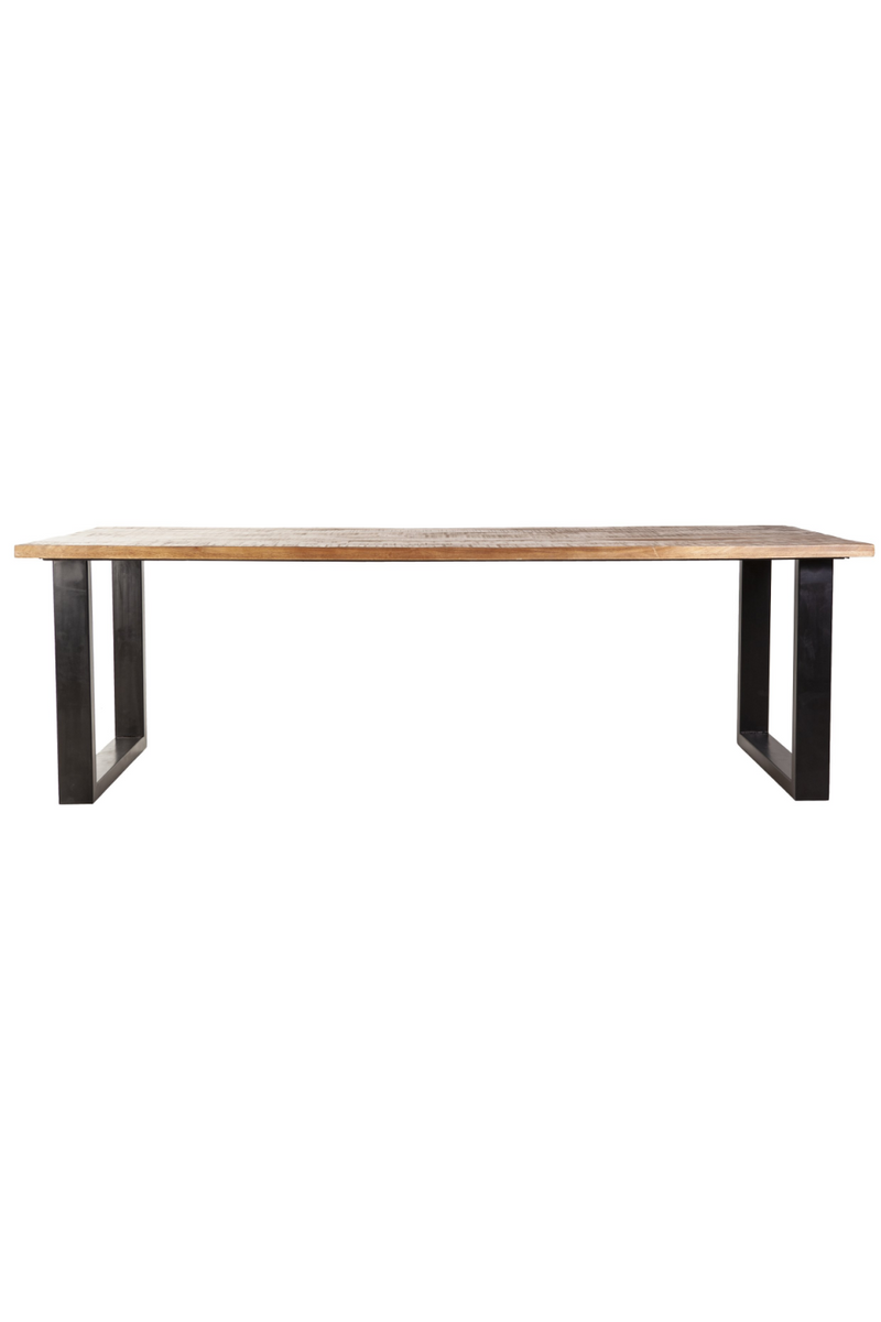 Wooden Dining Table M | Eleonora Mango | OROA TRADE.com