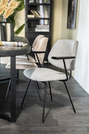 Fletcher Dining Chair With Armrest | Eleonora Lynn | Oroatrade.com