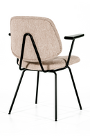 Fletcher Dining Chair With Armrest | Eleonora Lynn | Oroatrade.com