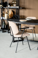 Fletcher Dining Chair With Armrest | Eleonora Lynn | Oroatrade.com