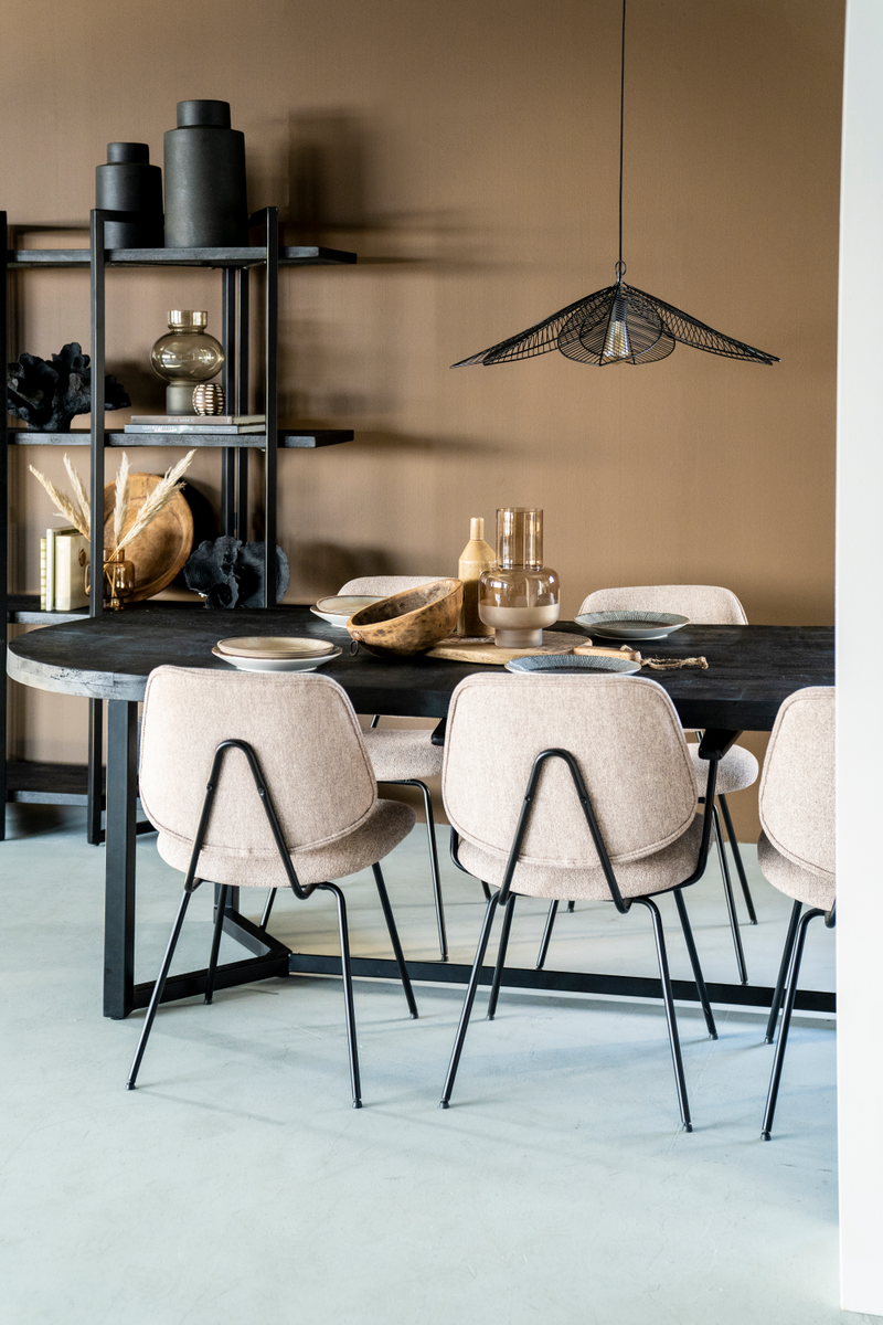 Modern Minimalist Dining Armchair | Eleonora Lynn | Oroatrade.com