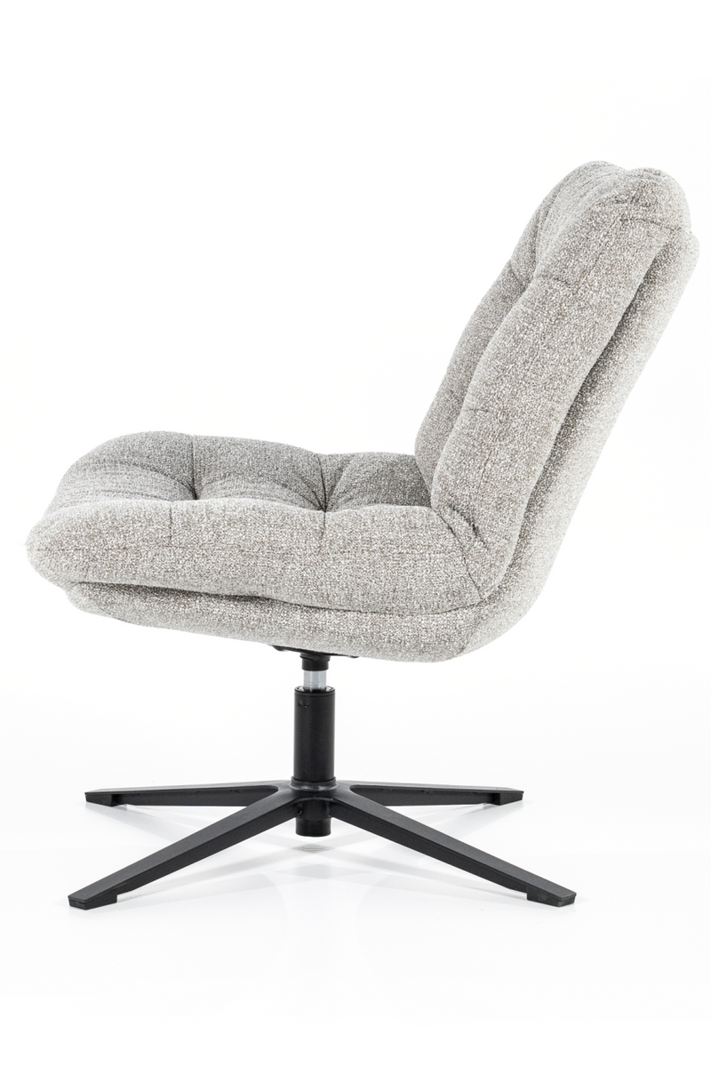 Upholstered Contemporary Swivel Chair | Eleonora Danica | Oroatrade.com