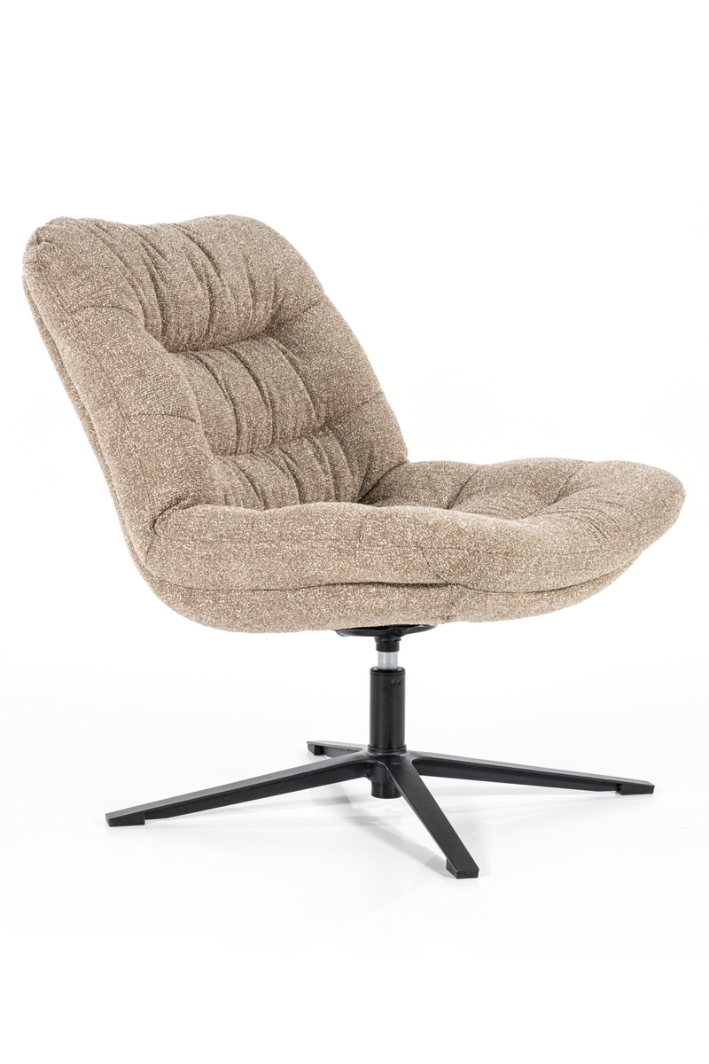 Upholstered Contemporary Swivel Chair | Eleonora Danica | Oroatrade.com