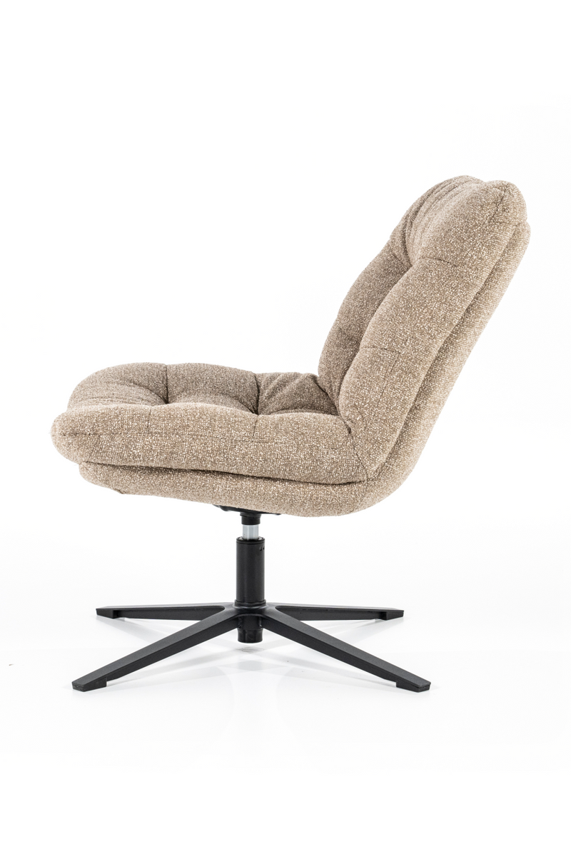 Upholstered Contemporary Swivel Chair | Eleonora Danica | Oroatrade.com