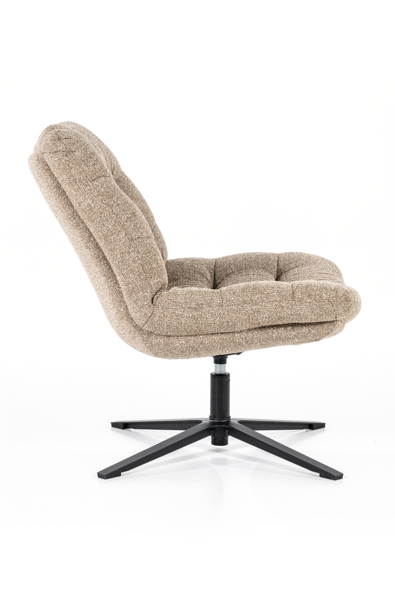 Upholstered Contemporary Swivel Chair | Eleonora Danica | Oroatrade.com