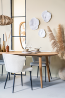 Treated Teak Dining Table | Eleonora Tabassum | Oroatrade.com