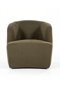 Boucle Upholstered Barrel Chair | Eleonora Charlotte | Oroatrade.com