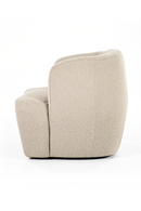 Boucle Upholstered Barrel Chair | Eleonora Charlotte | Oroatrade.com