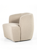 Boucle Upholstered Barrel Chair | Eleonora Charlotte | Oroatrade.com