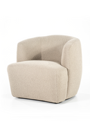 Boucle Upholstered Barrel Chair | Eleonora Charlotte | Oroatrade.com