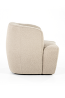 Boucle Upholstered Barrel Chair | Eleonora Charlotte | Oroatrade.com