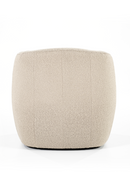 Boucle Upholstered Barrel Chair | Eleonora Charlotte | Oroatrade.com