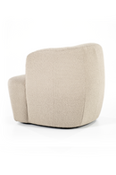 Boucle Upholstered Barrel Chair | Eleonora Charlotte | Oroatrade.com