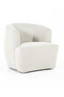 Boucle Upholstered Barrel Chair | Eleonora Charlotte | Oroatrade.com