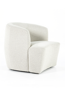 Boucle Upholstered Barrel Chair | Eleonora Charlotte | Oroatrade.com