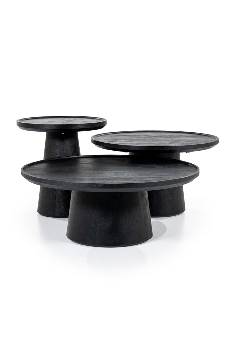 Rustic Pedestal Side Table | Eleonora Ron | Oroatrade.com