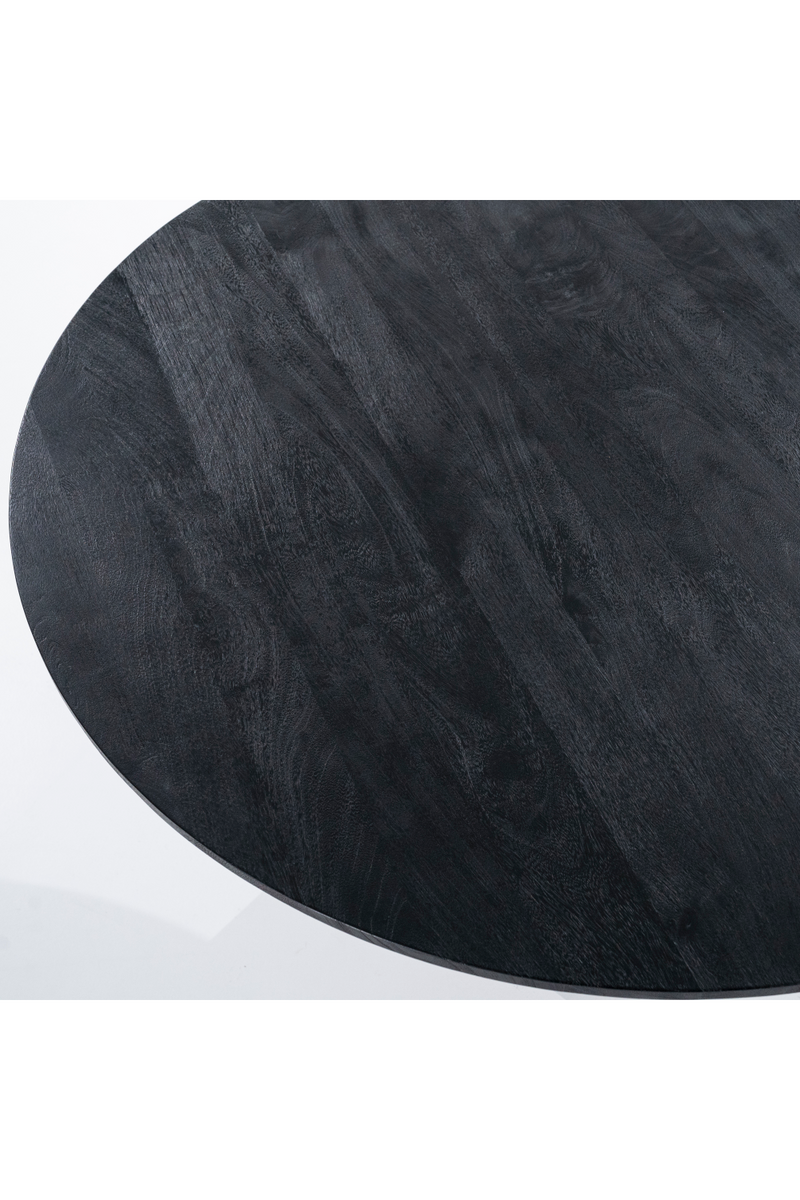 Black Round Dining Table | Eleonora Aron | Oroatrade.com