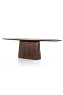 Mango Wood Pedestal Dining Table S | Eleonora Aron | Oroatrade.com