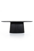 Mango Wood Pedestal Dining Table S | Eleonora Aron | Oroatrade.com